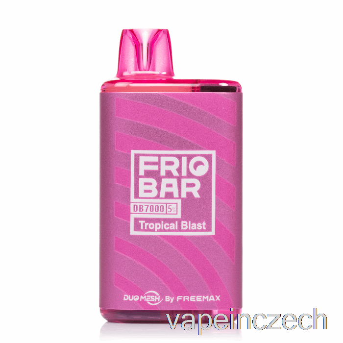 Freemax Friobar Db7000 Jednorázový Tropický Blast Vape Bez Nikotinu